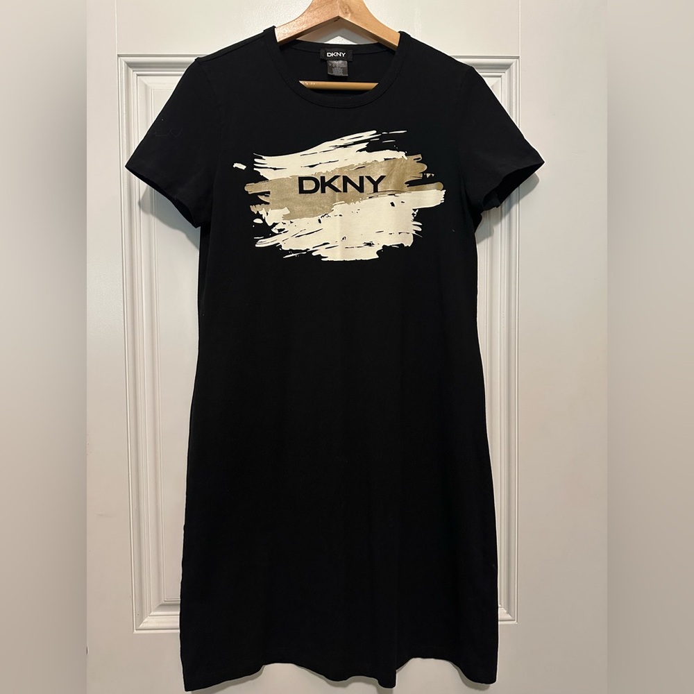 DKNY T-Shirt Dress - Size Small - Picture 4 of 7